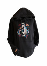 Load image into Gallery viewer, Black Panther Embroidered Hoodie
